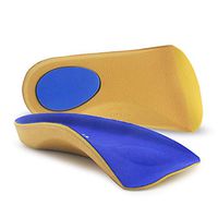 Arch Support Shoe Insert, SPfits 3/4 Orthotic Shoe Insoles for Flat Feet, Plantar Fasciitis, Feet Fatigue, Relieve Heel Spur Pain - Shoe Insert for Men, Woman - for Walking, Running, Exercises