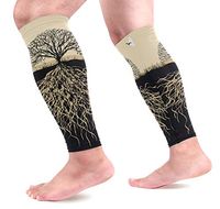 AHOMY Sports Calf Compression Sleeves Old Tree of Life with Roots Leg Compression Socks for Men and Women