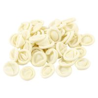 uxcell Protective Beige Latex Anti Static ESD Finger Cots 100 Pcs