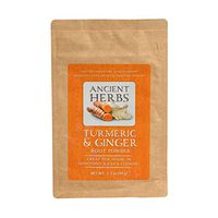 Ancient Herbs, Turmeric Ginger Root Powder, 3.3 oz, 33 Servings