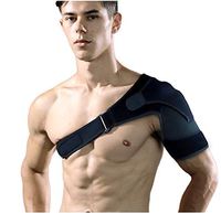 Left and Right Hand Shoulder Brace Support Sports Direct,Shoulder Stability Support Brace Sling with Pressure Pad (Black)