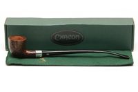 Chacom Churchwarden F4 Sandblast Tobacco Pipe