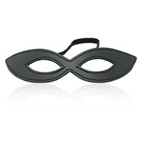 Briviee PU Leather Blindfold Mask Eye Mask for Halloween Stage Props Kit for