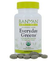 Banyan Botanicals Everyday Greens - Certified Organic, 90 Tablets - A Nutrient Rich Superfood for Health & Vitality