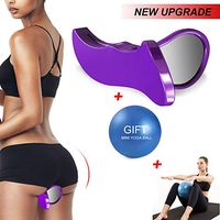 Kegel Exerciser Pelgrip Pelvis Floor Muscle Medial Exerciser Hip Muscle&Inner Thigh Trainer Correction Beautiful Buttocks for Women (Purple)