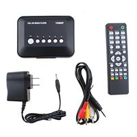 AGPTEK 1080P Full HD Multi TV Media Player HDMI USB SD MMC RMVB MP3 AVI MPEG Divx MKV