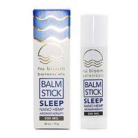 Nu Bloom Botanicals Sleep Aid Hemp Oil - Insomnia and Anxiety Relief - Hemp - Aromatherapy Balm Stick 0.5 oz - 500mg Sleep Hemp Balm Stick - Hemp Oil Extract - Organic Hemp Oil