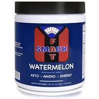 Smackfat Keto Amino Energy - Keto Pre Workout Powder - BHB Exogenous Ketones + BCAAS Amino Acids (Amino9) + TeaCrine - Keto Powder for Weight Loss (Watermelon)