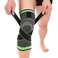 Vitoki Knee Compression Sleeve for Men Women Knee Brace Supports for Basketball Weightlifting Gym Workout
