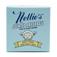 Nellie's Scented Wool Dryerball - Simply Fresh Scented - Made with 100% Pure New Zealand Wool and Lasts Approximately 50 Drying Loads - Silent in Your Dryer!
