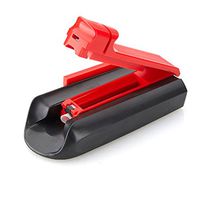 GHRMB Manual Cigarette Tobacco Injector Rolling Machine Single Tube Filling Roller Maker Smoking (Red)