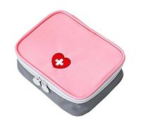 Pink Empty First Aid Bag Medicine Organizer/Pouch