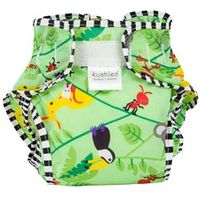 Kushies Taffeta Diaper Wrap - Toddler - Aussie Green