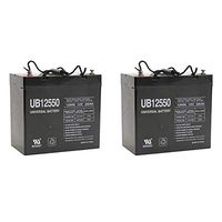 Universal Power Group UB12550 12V 55AH Internal Thread Replacement Battery for MX-12600-2 Pack