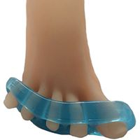 Astage Men/Women Toe Separators,Big Bones Overlapping Correction,Toe Stretchers,Toe Spreader for Yogis L 2pairs