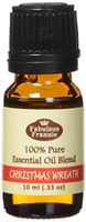 Christmas Wreath Essential Oil Blend 100% Pure, Undiluted Essential Oil Blend Therapeutic Grade - 10 ml Our Blend of Cyrpress, Pine, Cedarwood, Orange, Cinnamon, Clove and Vanilla Essential Oils.