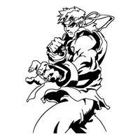 Street Fighter Roy Decal Sticker for MacBook Laptop Car Window Wall Decor 1