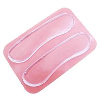 Eubuy Silicone Foot Care Back Heel Liner Pads Gel Cushion Shoes Grip Insoles Pads 3 Pairs