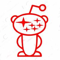 [#60] Subaru Reddit Alien Vinyl Decal Sticker WHITE Car Truck Laptops Wall Art