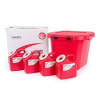20-Gallon SHARPS Recovery System with Four 2-Gallon SHARPS CONTAINERS - SHARPS-12042