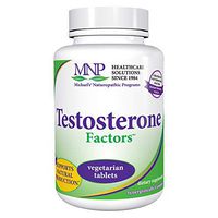 Michael's Naturopathic Programs Testosterone Factors - 120 Vegetarian Tablets - Promotes Testosterone & Male Hormone Production, Reproductive System Support - Kosher - 120 Servings