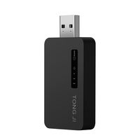 USB Wi-Fi Range Extender,TONGJI High Gain 2.4GHz 300Mbps Wireless WiFi Signal Range Amplifier (Black)