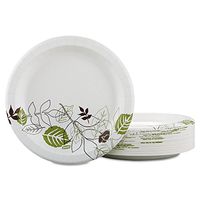 Dixie UX9PATHPBBX Pathways Soak-Proof Shield Mediumweight Paper Plates, Dispenser Bx, 8.5-Inch, 300/Pk