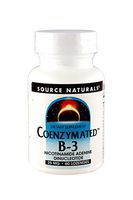 Source Naturals Vitamin B-3 NAD Subl Coenzymated 25mg, 60 Lozenges (Pack of 2)