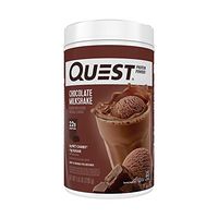 Quest Nutrition Chocolate Milkshake Protein Powder, High Protein, Low Carb, Gluten Free, Soy Free, 25.6 Ounce (Pack of 1)