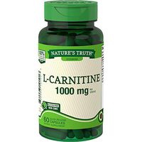 Nature's Truth L-Carnitine 500 mg Plus CoQ-10 Dietary Supplement, 60 Count
