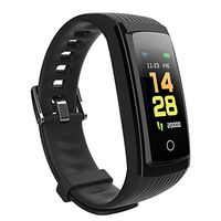 Fitness Tracker HR Activity Tracker with Heart Rate Monitoring Watch IP 68 Waterproof Smart Bracelet with Calorie Counter Watch Pedometer Sleep Monitoring Children Women's Men