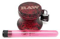 RAW Rolling Papers Lockable Storage Vault (Series 1) with Rolling Paper Depot XL KewlTube