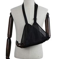 Cool Mesh Arm Slings, Black, Medium, 1pcs Dislocation Broken Arm, Breathable Sling, Support Elbow, Brace Shoulder Belt, Protector Wrist Elbow Fracture Sling, Arm Support