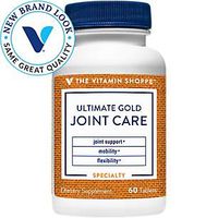 Ultimate Gold Joint Care with Vitamin D3 Combination of Ingredients to Support Joint Health, Flexibility Mobility (60 Tablets) by The Vitamin Shoppe