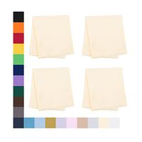 Eyeglass Cleaner Microfiber Cloth - Glasses Cleaner For All Gentle Surfaces, Touchscreens, Smartphones, Camera Lenses, LCD & HD Screens -Cream, 4 Pack- By OptiPlix