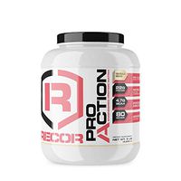 Reaction Nutrition Recor Pro Action Whey Protein, Vanilla Bean, 5 Pound