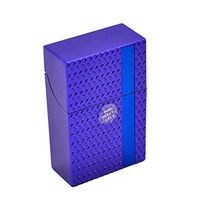 Fineday Storage Case, 1PC Sugar Skull Plastic Cigarette Box Holder Pocket Tobacco Storage Hard Case Blue, Home Products Sales, for Eid Ramadan Day