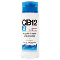 CB12 Mint Menthol Safe Breath Mouthwash (250ml) - Pack of 6