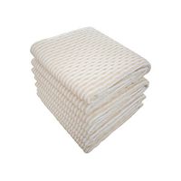 Waterproof Bed Pad Incontinence Mattress Protector Natural Colored Cotton Underpads for Senior Citizen The Elderly Aged Golden-AGER People Baby Toddler Pet Spills Bedwetting Enuresis 39.4” * 47.2”