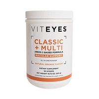 Viteyes Classic AREDS 2 + Multi Powder Supplement, Eye Health Multivitamin Powder for Vision Protection, Natural Orange Flavor, 90 Scoops (531 g)