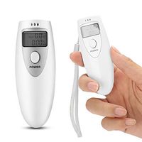 Alcohol Tester, Breath Tester with LED Display, Rapid Plastic Response and Resumption Universal Professional LCD Display Breath Alcohol Alert Tester