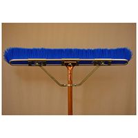 35" Floor Brush w/Brace & Handle, Blue
