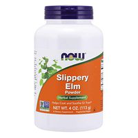 NOW Supplements, Slippery Elm Powder (Ulmus rubra), Non-GMO Project Verified, Herbal Supplement, 4-Ounce