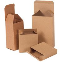 2" x 2" x 4" Chip Carton  (RTS12) Category: Chipboard Boxes