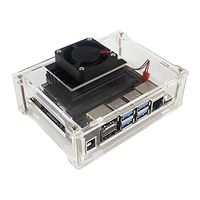 Acrylic Case Box for NVIDIA Jetson Nano Developer kit Case Shell Enclosure Cooler（Just Box）