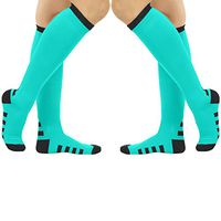 TruCompress Circulation Socks (2 Pair) 20-30 mmHg Long Compression Support