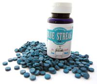 Blue Streak Pro 200 Dye Tablets (Detect Silent Leaks) Bulk in EZ Pour Container | Toilet Tank Leak Detection | Plumbers Friend