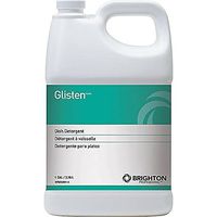 Brighton Professional Glisten General Purpose Manual Dish Soap, Lemon Scent (4, 1 Gallon)