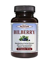 Bilberry (Supplement for Vision) 60mg - 60 Capsules