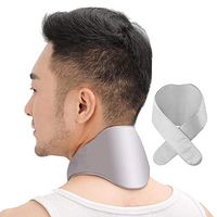 BACK CORRECTOR Graphene, Neck Protection, Electric Heating Neckband, Home Protection Cervical vertebrae, Relieve Neck Fatigue, Men and Women,Gray